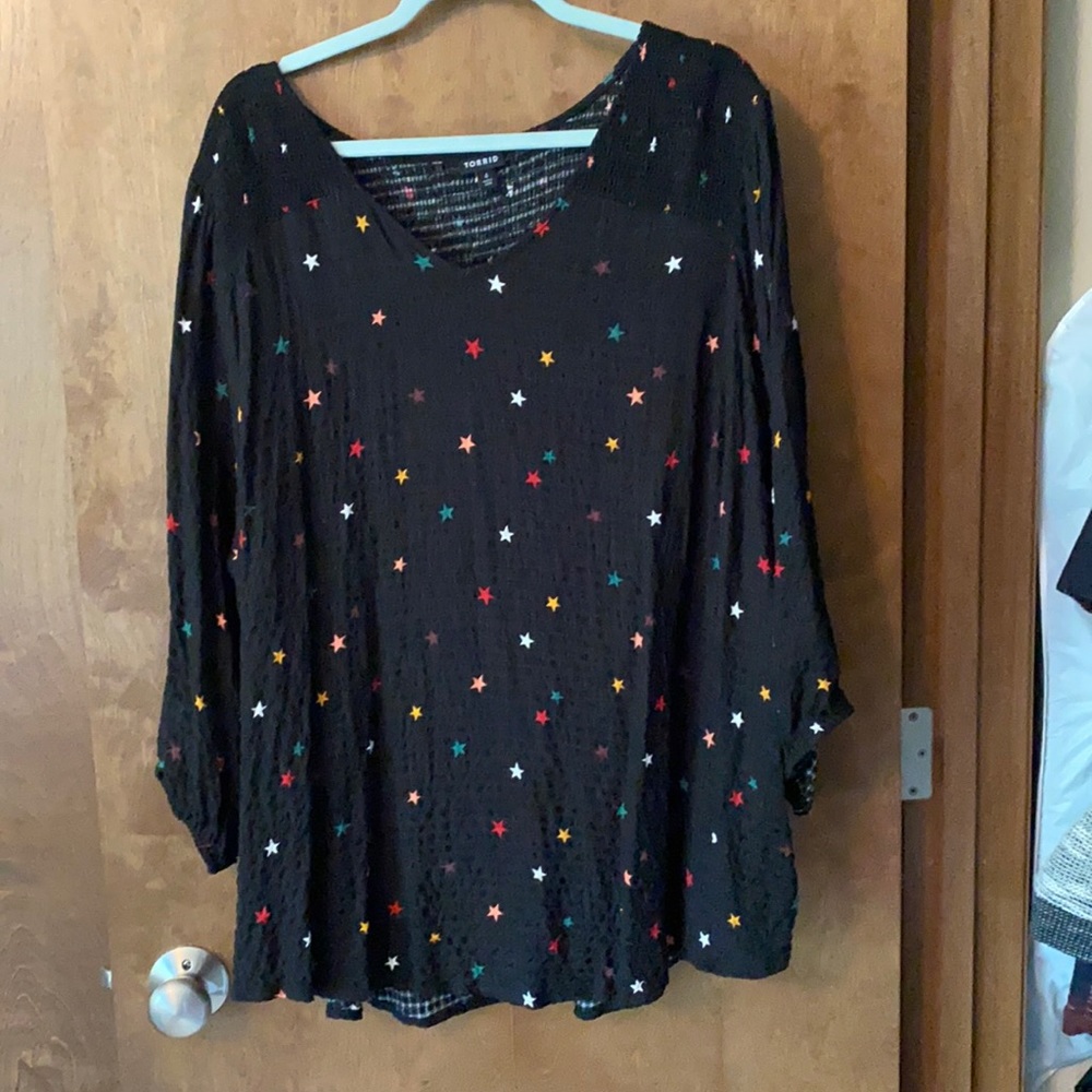 Torrid Star Blouse